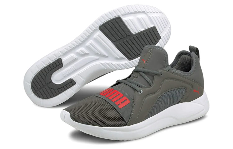 Lookbook PUMA 解決街頭 低筒 慢跑鞋 男款 綠