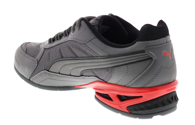 Shop PUMA Respin 低筒 男款 灰紅 跑步鞋