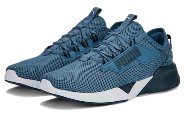 Lookbook PUMA Retaliate 2 Camo 減震防滑耐磨 低筒 跑步鞋 男女同款 藍色