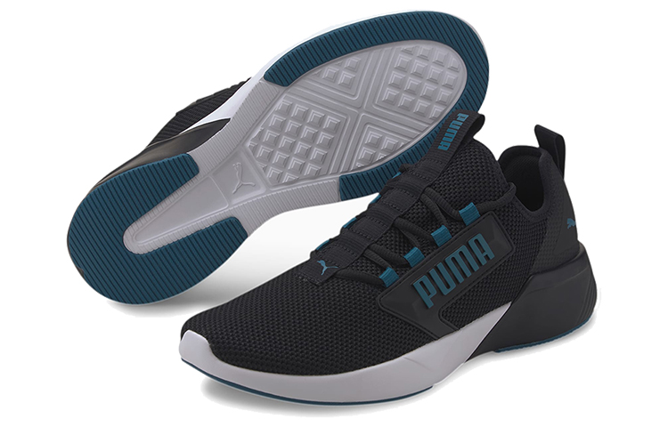 Lookbook Sepatu Kasual Olahraga Puma Retaliate 'Biru Putih Hitam' 192340-10