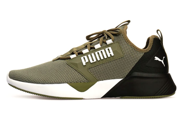 Buy 彪马 Retaliate 绿色低帮鞋 192340-08