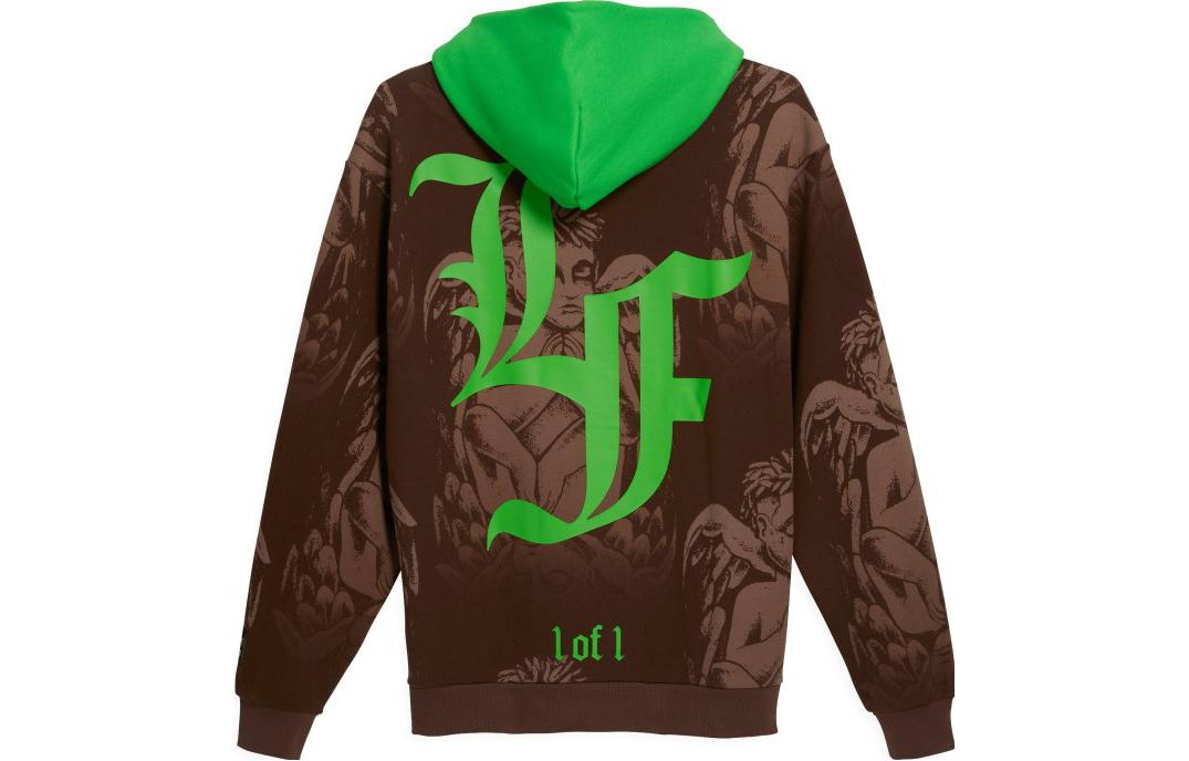 Lookbook Puma 復古美式撞色連帽長袖衛衣 625664-01