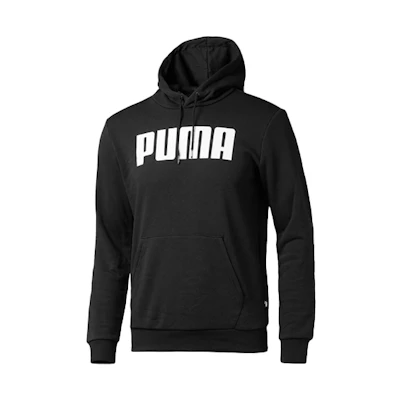 Puma Retro Color-Block Logo Hoodie - Black 855201-01