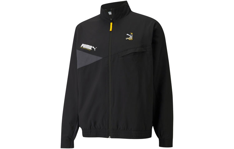 Puma Retro Colorblock Breathable Track Jacket Black 533087-01