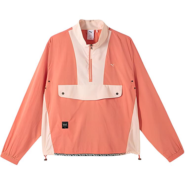 Puma Retro Colorblock Track Jacket Orange Unisex 629389-75