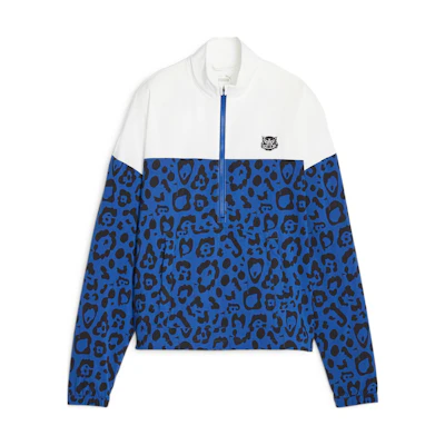 Puma Retro Colorblock Track Jacket Unisex White/Blue 622903-01