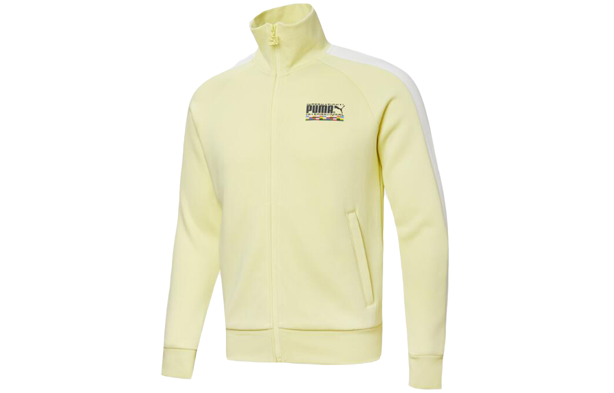Puma Retro Colorblock Track Jacket Yellow 531290-40