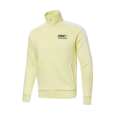 Puma Retro Colorblock Track Jacket Yellow 531290-40