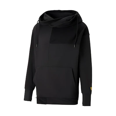 Puma Retro Esports GenG Gaming Hoodie Black Unisex Long Sleeve with Logo 539010-01