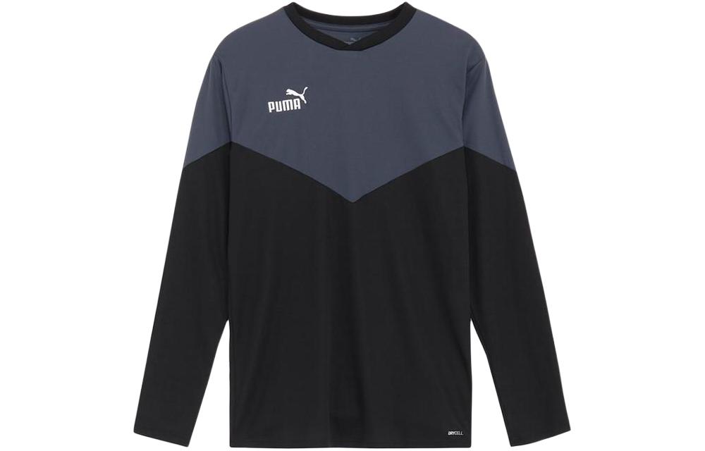Puma Retro Graphic Crewneck Sweatshirt Black Casual Pullover 658827-01
