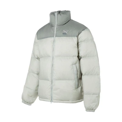 Puma Retro High Neck Zip Jacket Unisex - Mist Grey 933442-02