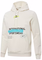 Puma Retro Hoodie with Logo Print in Ivory White 536305-65