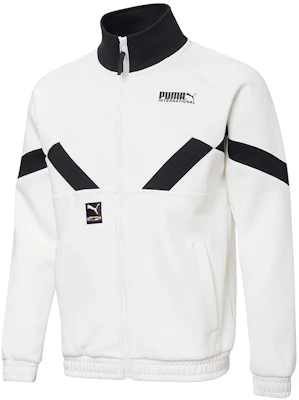 Puma Retro Logo Colorblock Track Jacket White - Casual Sportswear 531339-02 Buy Puma Retro Logo Colorblock Track Jacket White - Casual Sportswear 531339-02