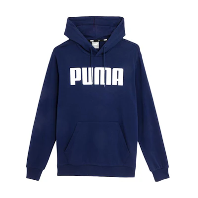 Puma Retro Pullover Hoodie Navy Wool Blend 671261-06