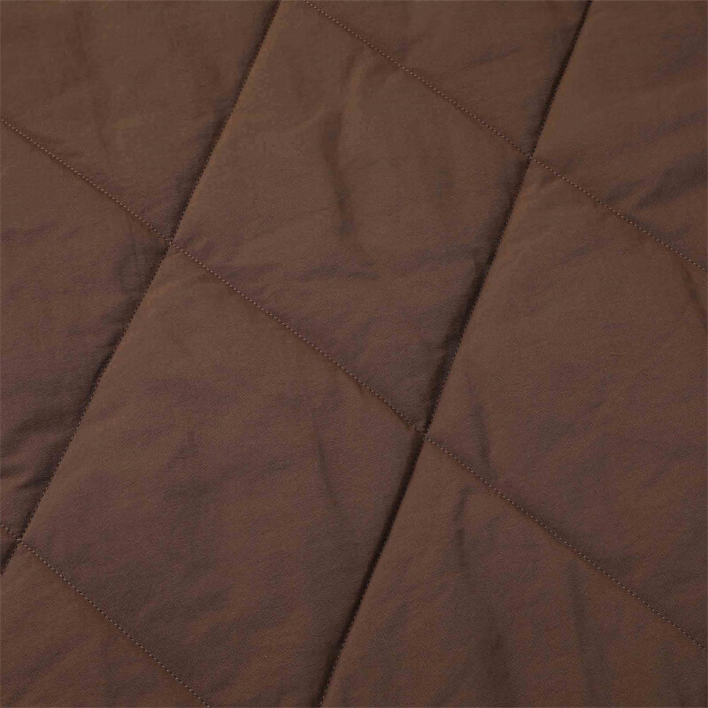 Puma Retro Reverie Unisex Padded Bomber Jacket Coffee Brown Casual Stylish Coat 631173-65 圖 5