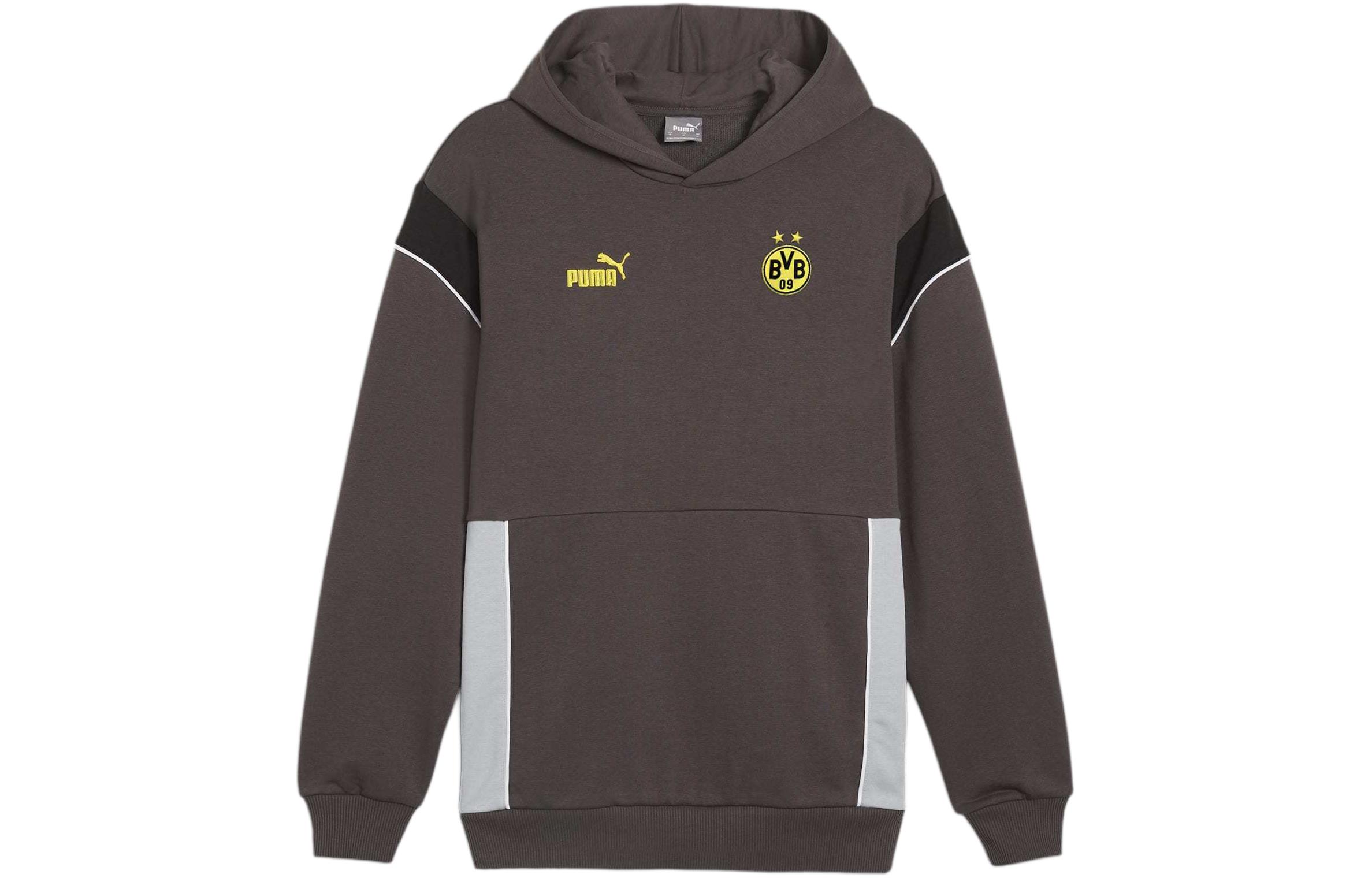 Puma Retro Soft Comfortable Logo Hoodie Shadow Gray 774264-04