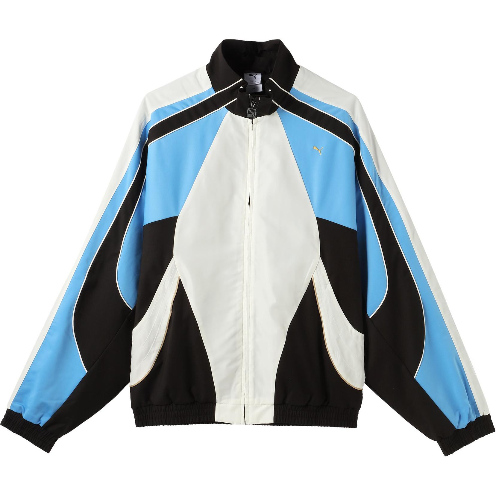 Puma Retro Sports Colorblock Zip Jacket Unisex Light Blue 628242-82