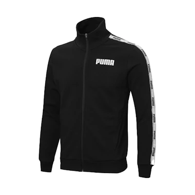 Puma Retro Track Jacket with Logo Tape Black 587002-01