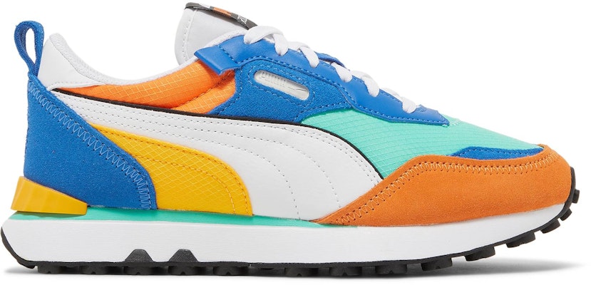 (Grade School) Puma Rider FV 'Future Vintage - Biscay Green Orange' 386064-01 Buy (Grade School) Puma Rider FV 'Future Vintage - Biscay Green Orange' 386064-01