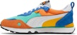 Puma Rider FV 'Future Vintage - Hijau Biscay Oren' 387672-01