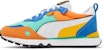 (Kanak-Kanak) Puma Rider FV 'Future Vintage - Hijau Biscay Oren' 386064-01