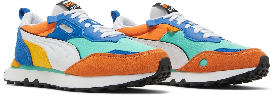 Puma Rider FV 'Future Vintage - Biscay Green Orange' 387672-01 Cheap Puma Rider FV 'Future Vintage - Biscay Green Orange' 387672-01