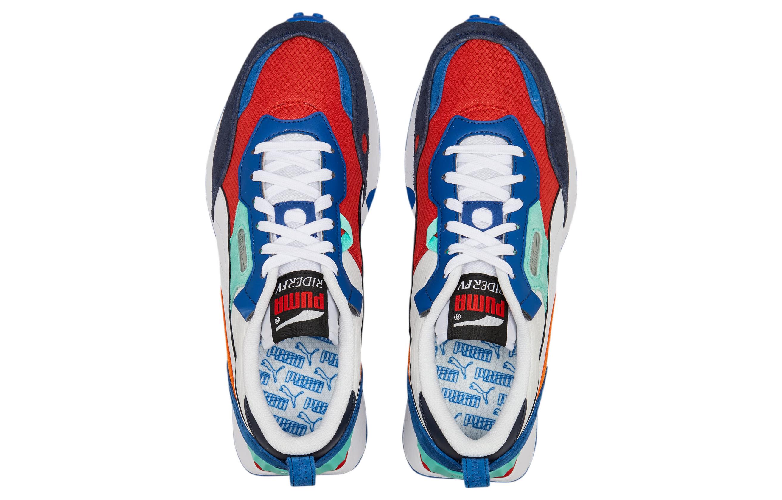 Shop Puma Rider FV 'Future Vintage - Blue Burnt Red' 387672-14