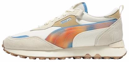 Puma Rider FV Gradient Flames 'Beige White Orange' 394973-01 Puma Rider FV Gradient Flames 'Beige White Orange' 394973-01