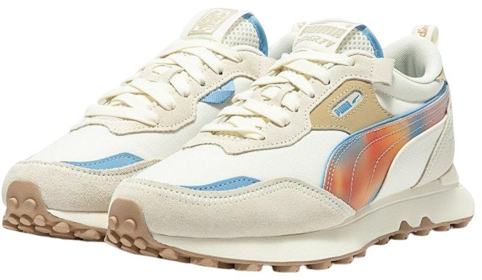 Puma Rider FV Gradient Flames 'Beige White Orange' 394973-01 Lookbook Puma Rider FV Gradient Flames 'Beige White Orange' 394973-01
