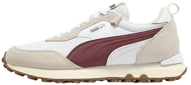 PUMA Rider FV Pop Fs 耐磨防滑 低筒 運動休閒鞋 男女通款 白灰紫 Buy PUMA Rider FV Pop Fs 耐磨防滑 低筒 運動休閒鞋 男女通款 白灰紫