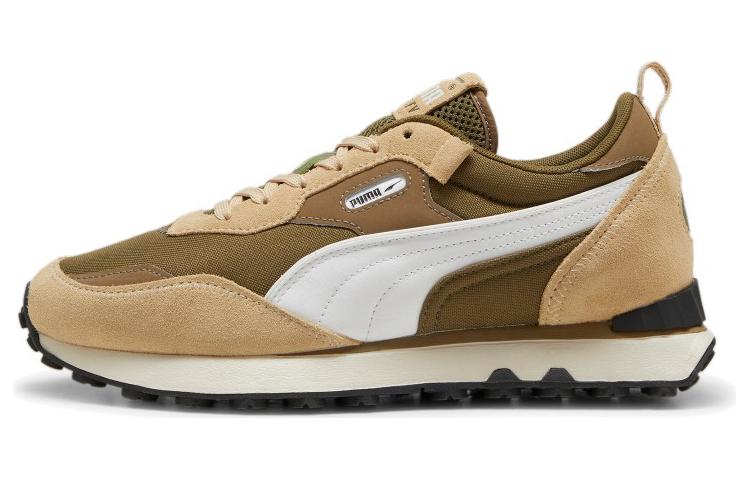 Buy Puma Rider FV Base 'Olive Drab Sand Dune' Sneakers Casual Pria. 393231-05
