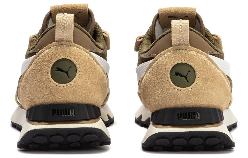 Shop Puma Rider FV Base 'Olive Drab Sand Dune' Sneakers Casual Pria. 393231-05