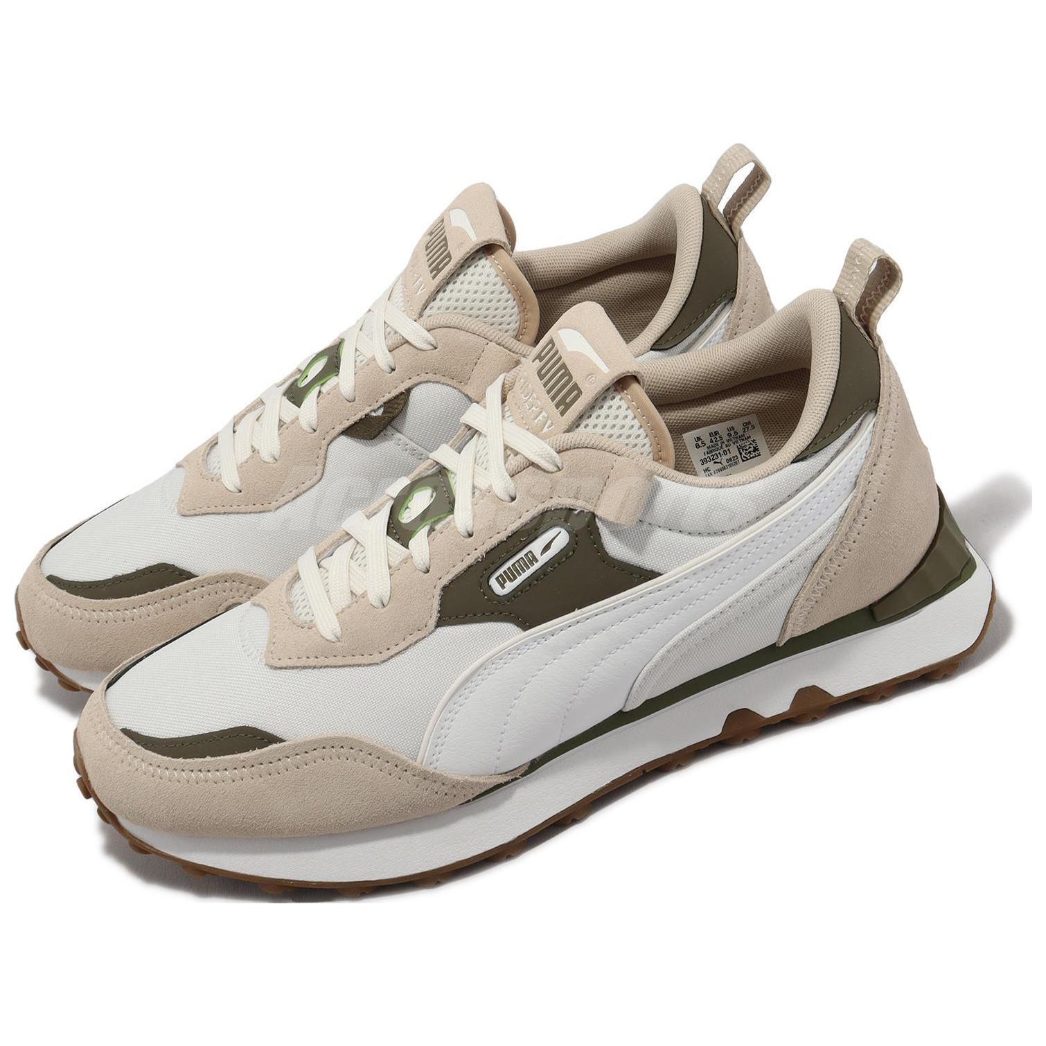 Lookbook Puma Rider FV Base 'Warm White Olive Drab' 393231-01