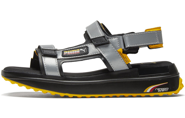 Puma RIDER SANDAL RANDOMEVENT 'Black Silver' 373459-01