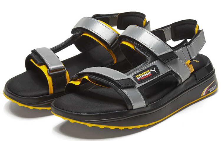 Lookbook Puma RIDER SANDAL RANDOMEVENT 'Hitam Silver' 373459-01