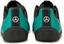 Shop Puma Mercedes F1 Ridge Low Top Cat Hitam/Hijau/Perak 306650-02