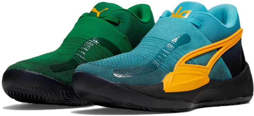 Puma Rise Nitro 'Biru Atoll Hijau Amazon' 378489-01 Shop Puma Rise Nitro 'Biru Atoll Hijau Amazon' 378489-01