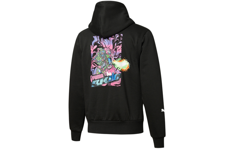 Puma RKDO Esports Printed Fleece Hoodie Black Pullover 532693-01