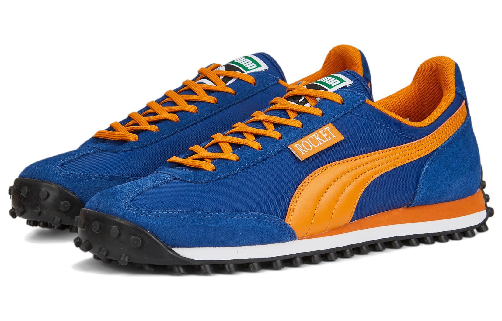 Lookbook プーマ ロケット ロー "ブルーオレンジ" 386715-02