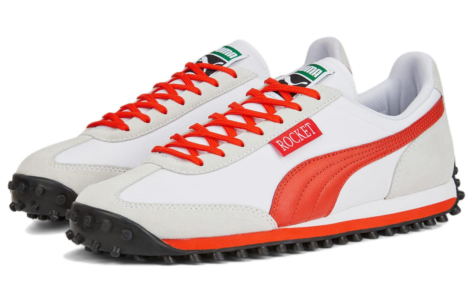 Lookbook Puma Rocket Low ''Weiß Rot'' 386715-01