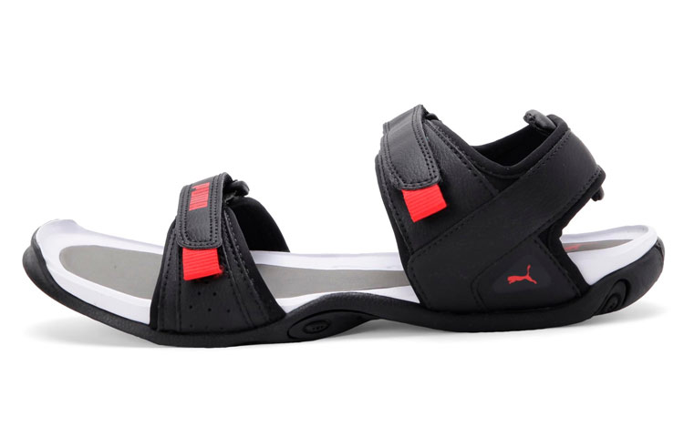 Puma Rocky Idp Sandal 'Black White Red' 339833-01