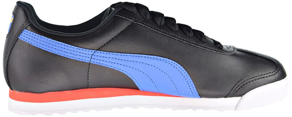 Sepatu Lari Puma Roma Basic+ Low Top Hitam/Biru 369571-10 Order Sepatu Lari Puma Roma Basic+ Low Top Hitam/Biru 369571-10