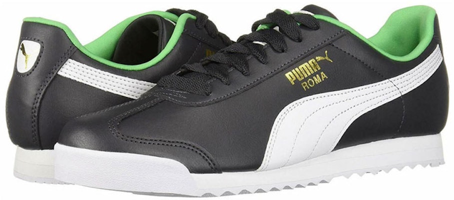 푸마 로마 베이직+ 로우탑 (블랙/그린) 369571-01 Lookbook 푸마 로마 베이직+ 로우탑 (블랙/그린) 369571-01