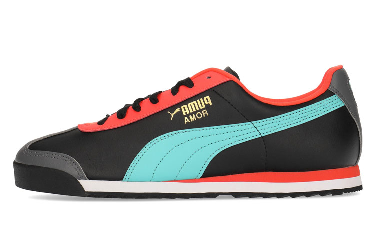 Buy Sepatu Lari Puma Roma Basic+ Low Top Hitam/Oranye 369571-04