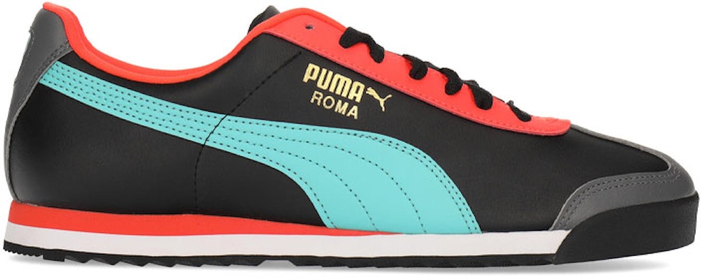 Sepatu Lari Puma Roma Basic+ Low Top Hitam/Oranye 369571-04 Order Sepatu Lari Puma Roma Basic+ Low Top Hitam/Oranye 369571-04