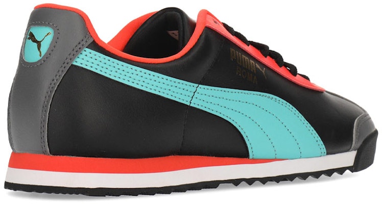 Sepatu Lari Puma Roma Basic+ Low Top Hitam/Oranye 369571-04 Shop Sepatu Lari Puma Roma Basic+ Low Top Hitam/Oranye 369571-04