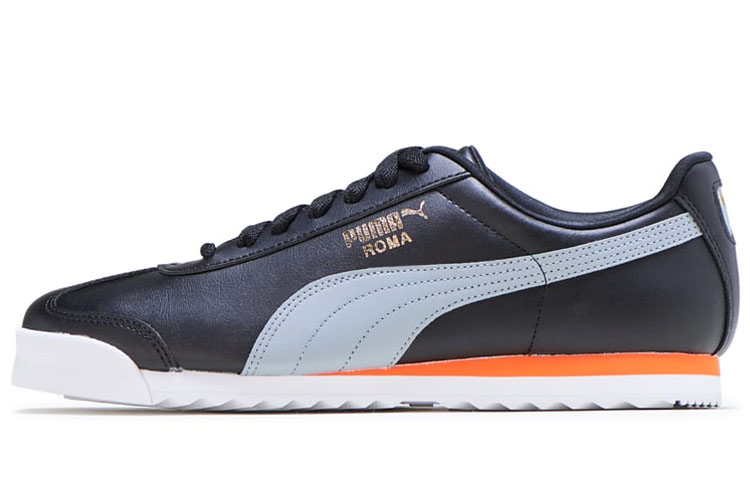 Buy Puma Roma Basic+ 'Hitam Putih Oranye' 369571-26