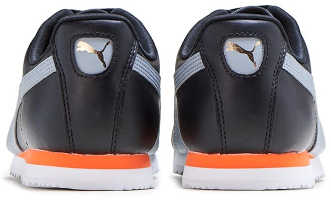 Puma Roma Basic+ 'Hitam Putih Oranye' 369571-26 Shop Puma Roma Basic+ 'Hitam Putih Oranye' 369571-26