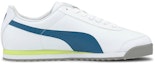 Order Sepatu Lari Puma Roma Basic+ Putih/Biru/Kuning 369571-16