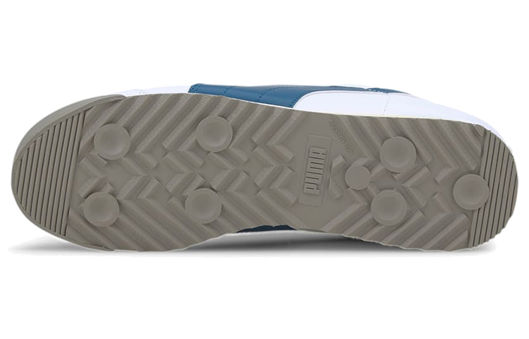 Details for Puma Roma 基本款跑鞋 白/蓝/黄 369571-16